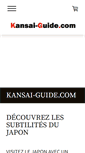 Mobile Screenshot of kansai-guide.com
